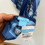J. McLaughlin  Gemma Scarf NWT $98 Scarf 50"‎ Square Neck Blue Royal Link Photo 3