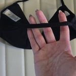 Black Sports Bra Halter Style Strap Fit SMALL Photo 4