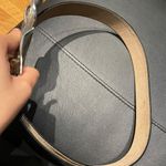 Ross Christopher Vintage 80’s Bow Buckle Waist Belt Leather Photo 4