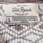 Old Ranch Womens Sylva Sweater Color Cinder Sime Large Western Homestead Grandpa Photo 3