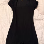 black short sleeve jumpsuit Size M Photo 0