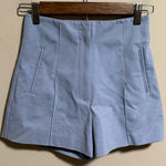 Marciano  Pleated Baby Blue Shorts- Size 0 Photo 0