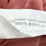 ZARA  Pleated Long Sleeve Tie-Neck Mini Dress in Dusty Rose Pink Bloggers Fave, M Photo 15