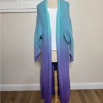 Free People Come Together Ombré Open Maxi Cardigan Photo 3
