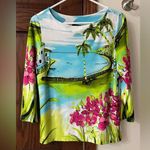 Women’s medium Vetements Pink Graphic Blouse Photo 0