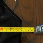 Open Edit Elegant Black Halter Wrap velvetTank Top Photo 5