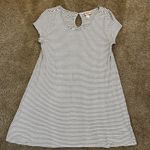 Mossimo Women's Striped Mini T Shirt Dress Black and White Size M Photo 1