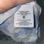 Joie  Small‎ Jamila Blouse In Eventide Blue White Floral Silk Blend Blouse CP Photo 3