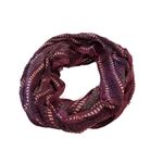 Olsenboye Women’s Scarves  Crochet Infinity Scarf Burgundy One Size Photo 0