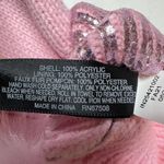 INC  International Concepts Pink Fingerless Mittens with White Pom New Photo 3