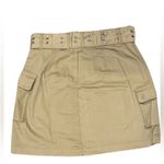 Juicy Couture NWT  Cargo Skirt with Belt in Nomad Brown Size 28 Photo 4