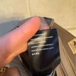 Badgley Mischka Quilted Crossbody Shoulder Gold Chain Taupe Bag Photo 8