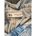 ZARA  Paperbag High waist Jean Shorts size XS Photo 4