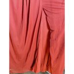 Azazie A-Line One Shoulder Chiffon Dress Side Slit Terracotta A8 bridesmaid Photo 6