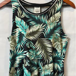 PINK - Victoria's Secret Pink by Victoria Secret Green Floral Large Tank Mindress Photo 0