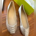 Very Volatile  Nude Suede Flats Photo 2