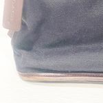 Coach VINTAGE  E9D-6136 BLACK CANVAS / BROWN LEATHER TRIM PURSE HANDBAG Photo 1