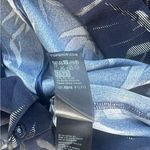 Topshop Navy and beige Leaf Print Blazer romper Photo 2