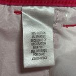 Elle | Fuschia Pink Chino Shorts | Size 6 Photo 6