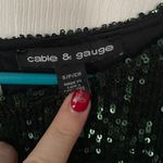 Cable & Gauge Green Sparkle Dress Photo 2