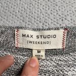 Max Studio Weekend Grey French Terry Short Sleeve Crewneck Sweatshirt Dress M Photo 2