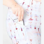 Fabletics Oasis PureLuxe High-Waisted 7/8 Legging 2X (18-20) White/Multicolored Photo 4