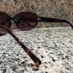 Cole Haan Brown Sunglasses with Gold Logo Petite Face Cat Eye Photo 4
