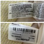 ZARA Tweed Cropped Blazer Gold Buttons Yellow Size M Photo 9