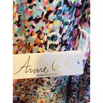 Anne cole  Scoop Neck Bell Sleeve Cover-Up Tunic Size Medium Colorful Swim Beach Photo 6