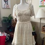 Lulus mini floral Dress With ruffle details size m Photo 2