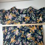 Avenue Floral Midi Dress Size 30/32 Multicolor Boho Flowy Vacation Tropical Photo 7