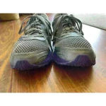 Saucony  Gray/Purple Cohesion Lace Up Running Shoe,sz 9 Photo 4