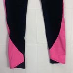 Under Armour Coldgear Stripe Inset Leggings Black and Pink Size Medium Photo 8