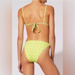 Solid & Striped Yellow & Green The Tasha Pineapple Tile Bikini Set XS Photo 1
