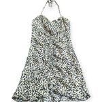 Princess Polly  McLeod Floral Ruched Halter Mini Dress Size 4 Photo 0