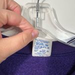 Jerzees Vintage 90s Shenandoah National Park Purple Fleece Crewneck XL Waterfall Photo 4