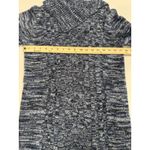 Jason Maxwell  Tunic Sweater Dress Small Marled Knit Stretch Acrylic Slits Photo 3