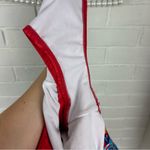 Ralph Lauren Lauren Red Boho Patterned One Piece Swimsuit Size 14 Photo 7