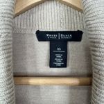 White House | Black Market Cowl Neck Long Sleeve Sweater Top Beige XS Photo 6