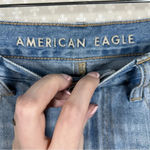 American Eagle American‎ Eagle Light Wash High Rise Mom Shorts Photo 1
