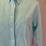 Cabin creek Aqua Button Down | Size 12P | EUC | Discontinued Photo 7