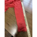 EXPRESS  Women Red Long Sleeve Shirt Size Small Button Down Polyester Lightweight Photo 5