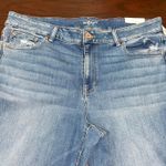 Maurice's Edgely  Distressed High Rise Flare Jeans Size 24W Photo 2
