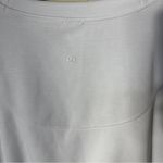 Lululemon Softstreme Gathered T-Shirt Light Vapor Size 10 Photo 7