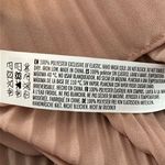 Endless Rose  Off Shoulder with Adjustable Straps Tan Pleated Flowy Blouse Photo 7