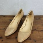 Cole Haan Womens Shoes Size 7.5 Nude Classic Leather High Heels Slip-On Pumps Photo 0