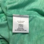 Olivia Sky New  Womens Size Medium Burnout Tiered Sleeveless Scoop Tank Green Photo 8