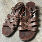 Etienne Aigner “Grant” Leather Sandals Size 9 Medium Photo 2