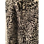 Sergio Hudson Women's Plus Size 2X Leopard Zebra Print Bustier Dress Bla… Black Photo 13