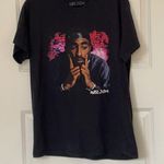 Poetic Justice Tupac Tee Large Black Photo 0